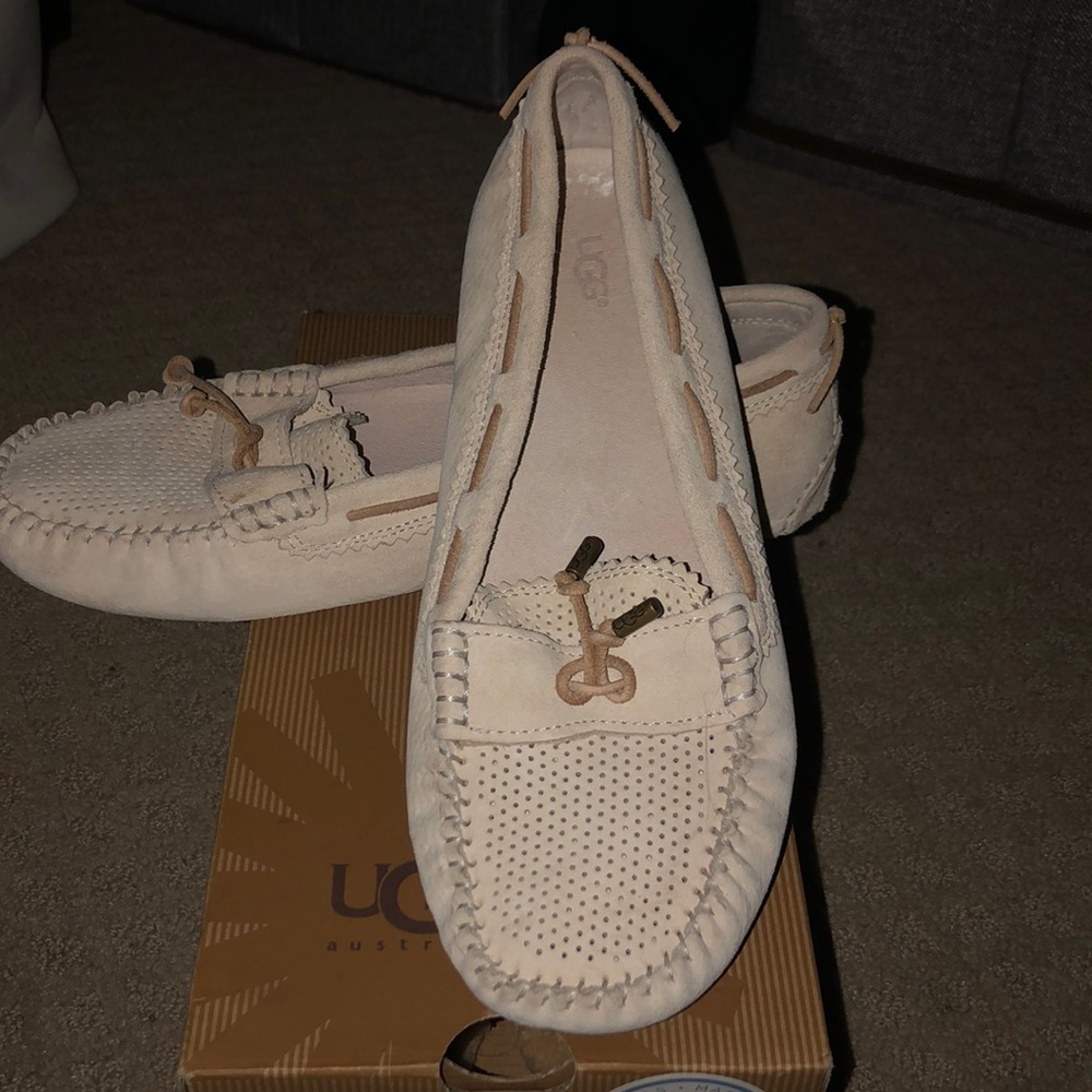 UGG slip on suede loafers